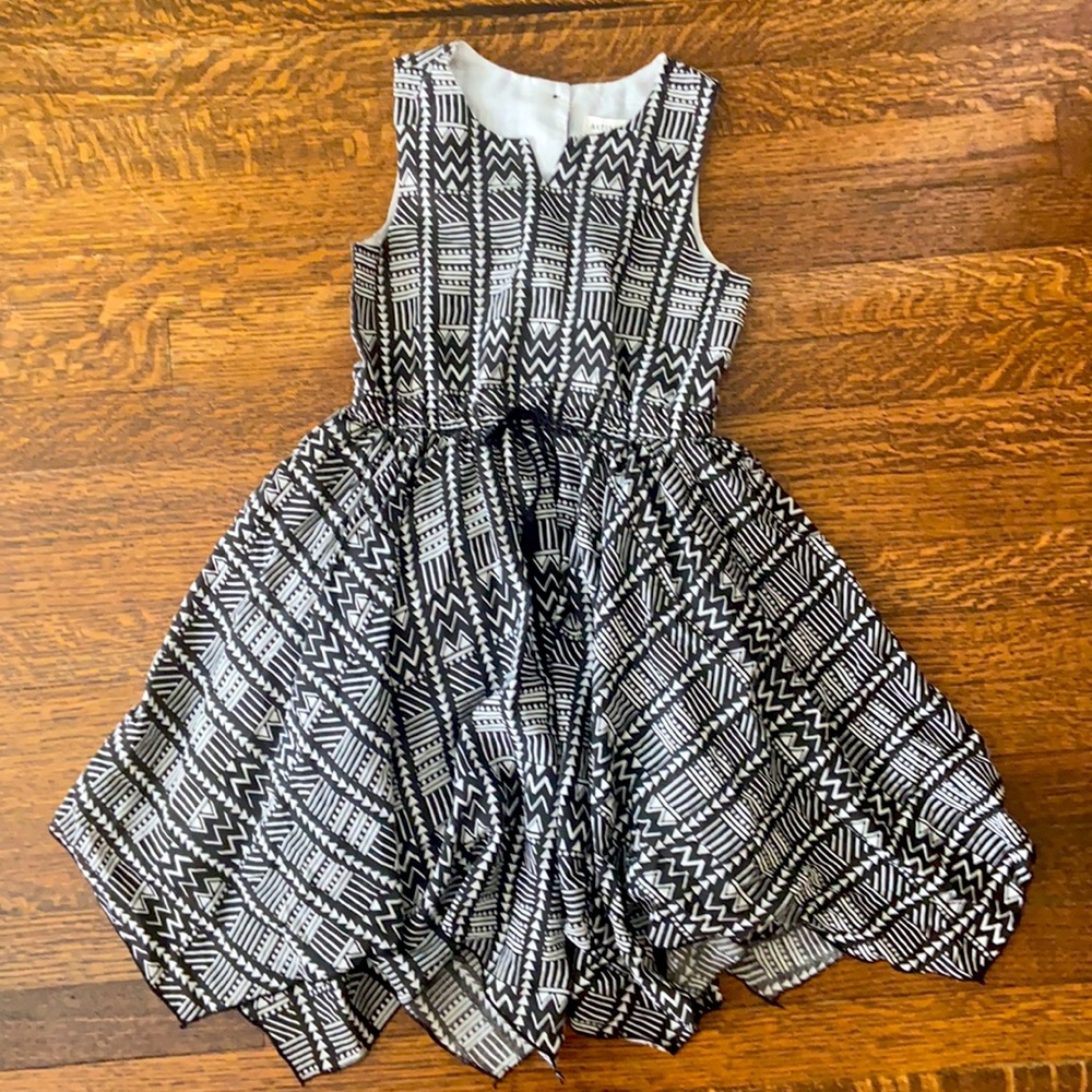 Artisan NY Dress Black & White Girls 6-7